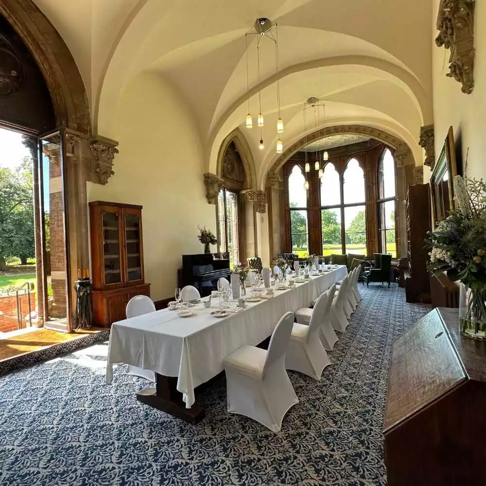 The Library at The Renaissance at Kelham Hall in Newark-on-Trent
