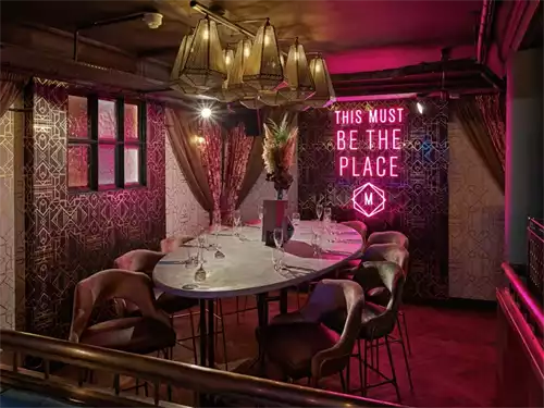 Semi Private Dining Room at Manahatta Newcastle