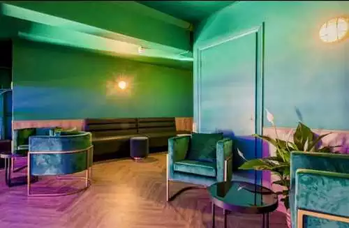 Mezzanine VIP Room 1 room hire layout at The Camden London