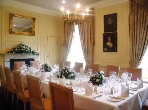 Justice Room 1 room hire layout at