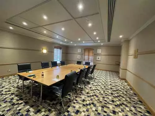 Meeting Room 2 1 room hire layout at Thorpe Park Hotel & Spa
