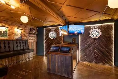 Arrowsmiths Room 1 room hire layout at