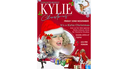 Kylie at Christmas 2025 at Cedars Inn Barnstaple