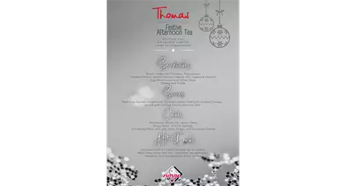 Festive Afternoon Tea 2025 at Future Inn Cardiff
