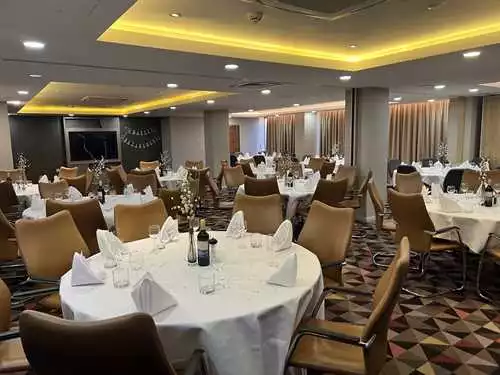 The Vicarage Room 1 room hire layout at