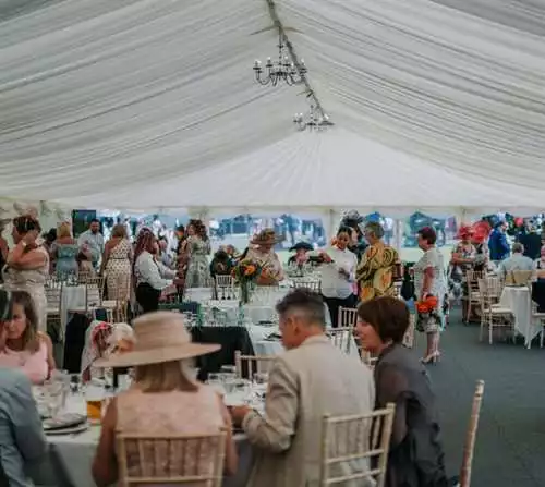 McCoys Marquee at Ffos Las Racecourse