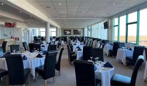 Silks Restaurant 1 room hire layout at