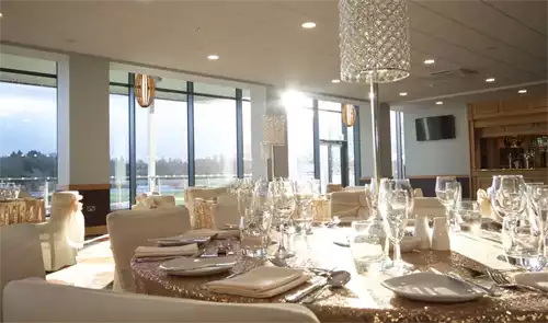 Exhibition Hall 1 room hire layout at
