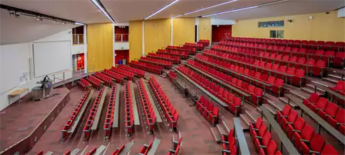 Woolf College 1 room hire layout at