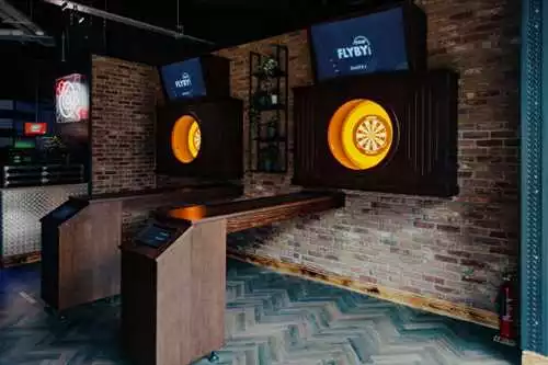 The Clubhouse 1 room hire layout at
