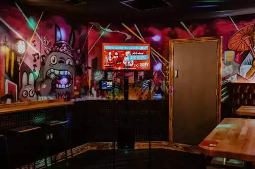 Karaoke Room 1 room hire layout at