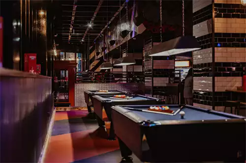 The Gallery 1 room hire layout at Roxy Ball Room Birmingham Victoria Square