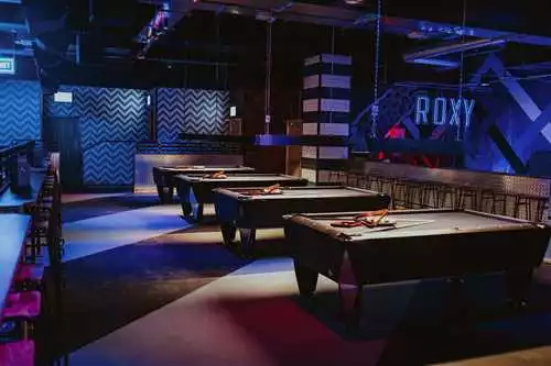 The Tournament Area at Roxy Lanes Edinburgh Rose Street