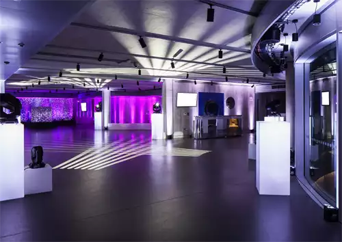 Attenborough & Birch & Constable 1 room hire layout at