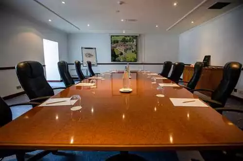Whitemere Suite 1 room hire layout at Albrighton Hall Hotel and Spa