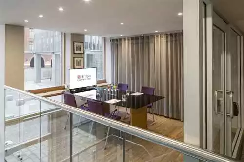 Harris 1 room hire layout at Hilton Garden Inn Birmingham Brindleyplace