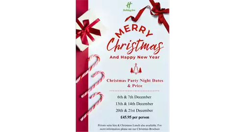 Holiday Inn Basingstoke Christmas Parties 2024