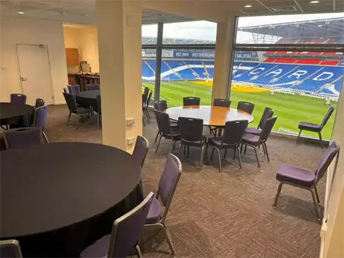 Don Murray at Cardiff City Stadium