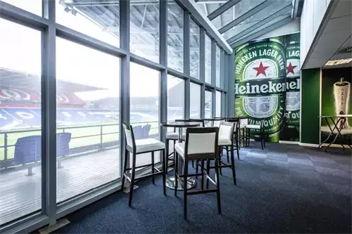 Heineken Lounge at Cardiff City Stadium