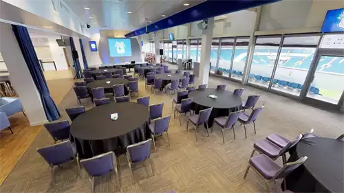 The Premier Lounge at Cardiff City Stadium