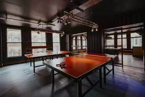 The Den Area 1 room hire layout at