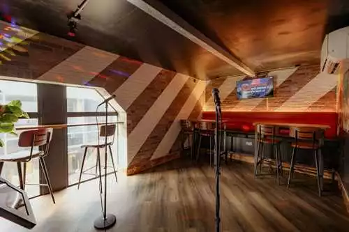 Karaoke Room 1 room hire layout at