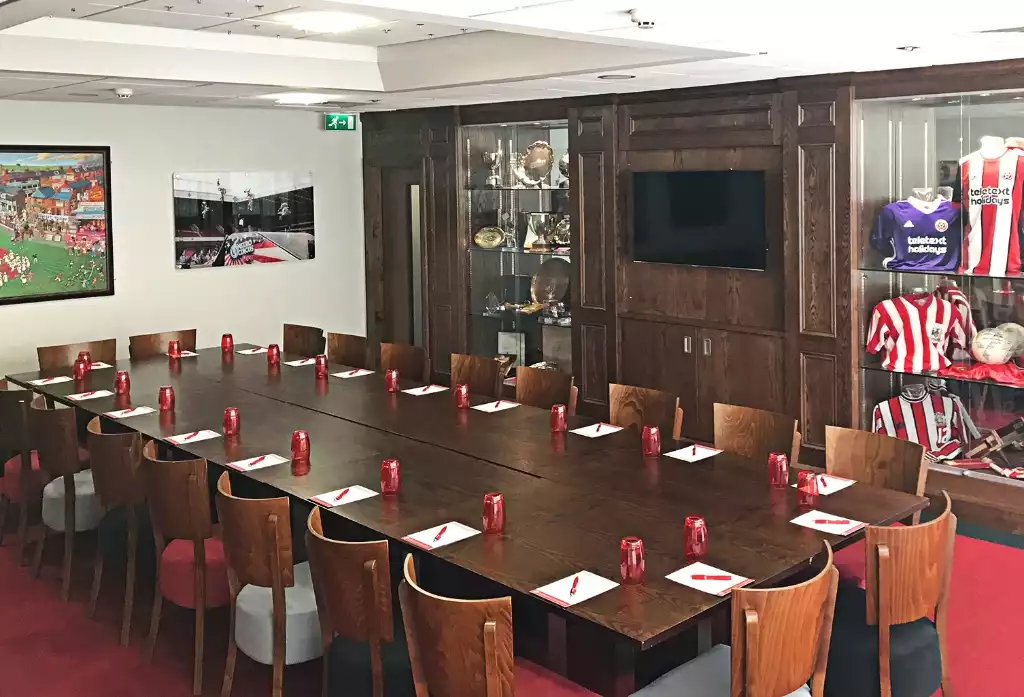 Director's Boardroom at Sheffield United FC Bramall Lane in Sheffield