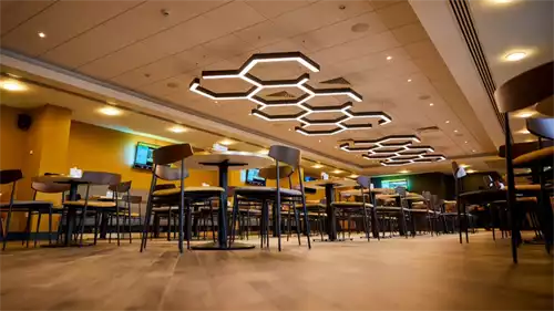 International Suite 1 room hire layout at Molineux Stadium – Wolverhampton Wanderers FC