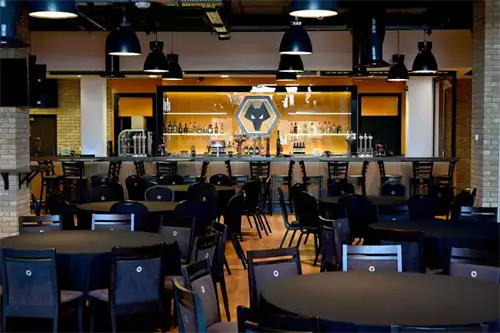 WV1 North Bank Bar at Molineux Stadium – Wolverhampton Wanderers FC