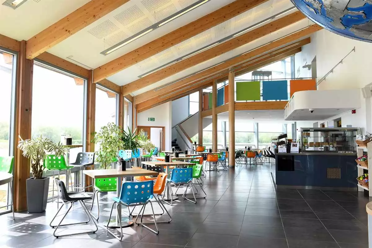 Visitor Centre at Stanwick Lakes in Stanwick