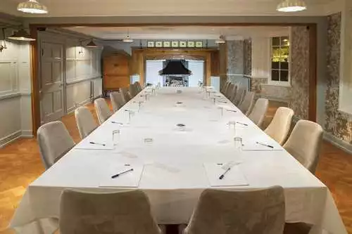 The Bourchier Suite 1 room hire layout at