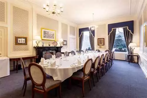 The Ellesmere Room 1 room hire layout at The Royal Scots Club