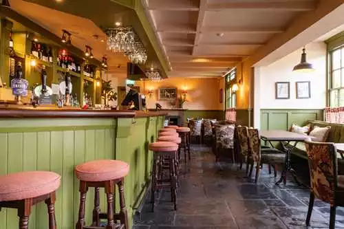 Bar/Brasserie 1 room hire layout at
