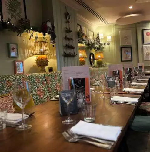 Upstairs (Semi Private Dining) at The March Hare Guildford