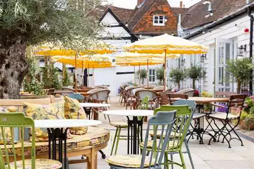 Garden at The Rising Sun Reading