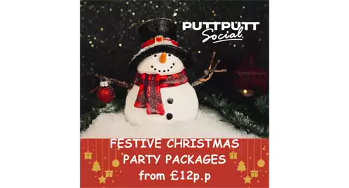 Putt Putt Social Norwich Christmas Parties 2024