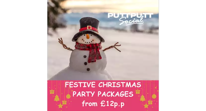 Putt Putt Social Norwich Christmas Parties 2024