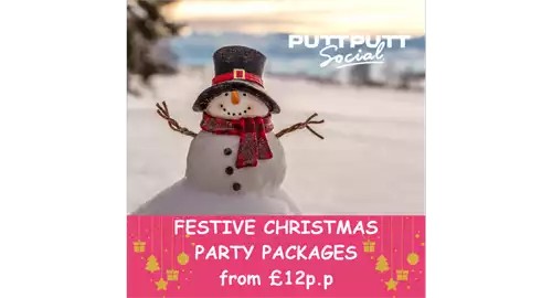 Putt Putt Social Norwich Christmas Parties 2024