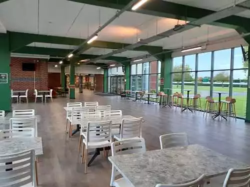 Grandstand Hall 1 room hire layout at
