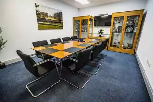 Meeting Room 1 room hire layout at Royal Ascot Golf Club