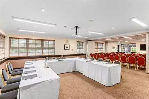 Fenland 1 room hire layout at Dragonfly Hotel Peterborough