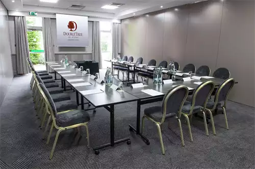 Alexander Fleming 1 room hire layout at DoubleTree By Hilton Glasgow Strathclyde