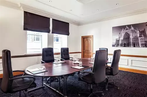 Chatsworth Suite 1 room hire layout at The Rougemont Hotel, Exeter by Sunday