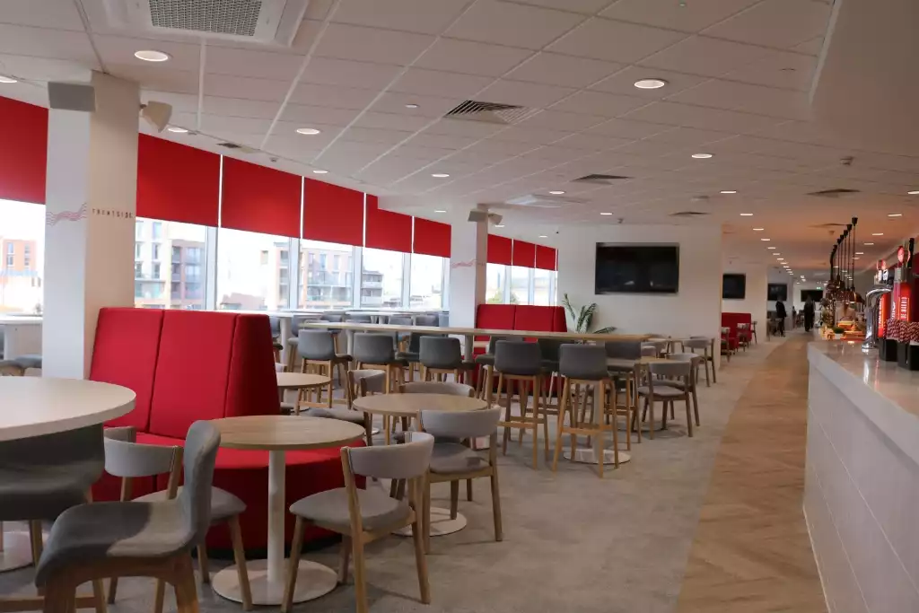 Trentside Lounge at The City Ground Nottingham Forest FC in Nottingham