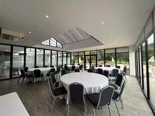 Orangery 1 room hire layout at