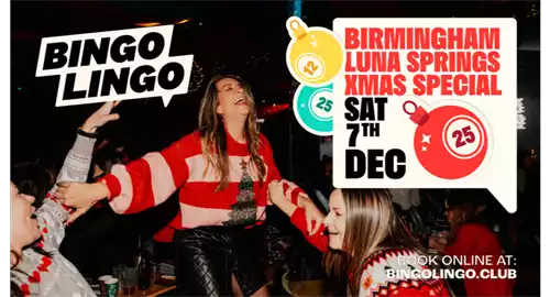 Christmas Bingo Lingo at Luna Springs