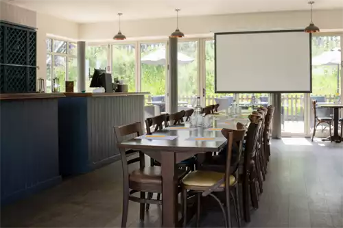 Upstairs Room at Harper's Steakhouse Haslemere