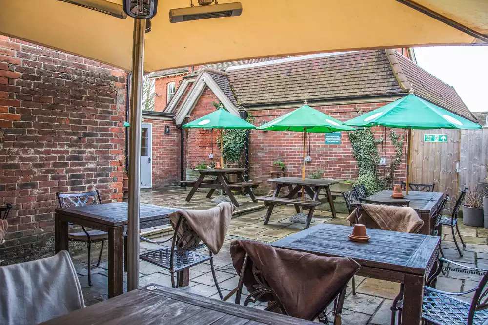 Courtyard Space at Wheelwright's Arms in Havant