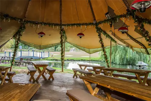 Outside Space at The George Inn Warminster