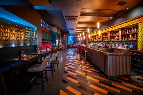 Full Venue 1 room hire layout at Dirty Martini St Paul's